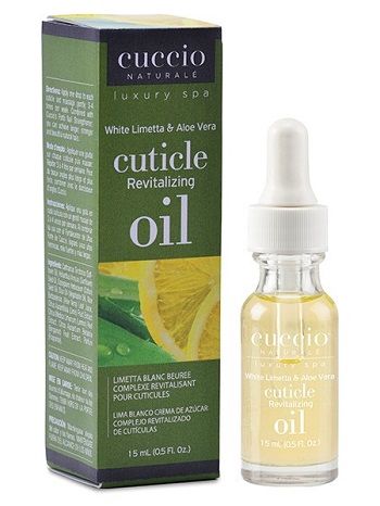 CUCCIO Cuticle Revitalizer with White Limetta & Aloe Vera - Nourishing Nail Treatment for Dry, Damaged Cuticles - Perfect for At-Home Manicures & Salon Use