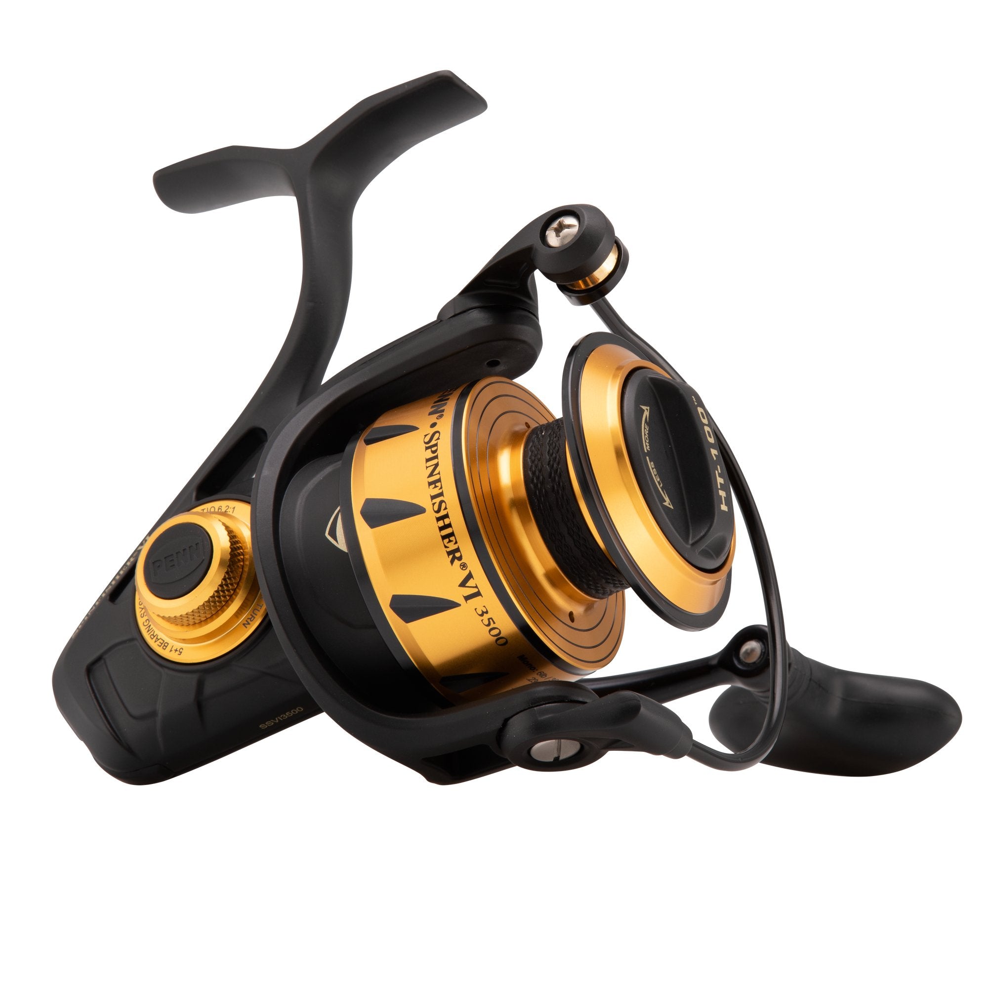 Penn Spinfisher VI Spinning Reel - Saltwater Fishing Reel with 6+1 Shielded Ball Bearings - Perfect for Surf Fishing, Offshore & Inshore Angling
