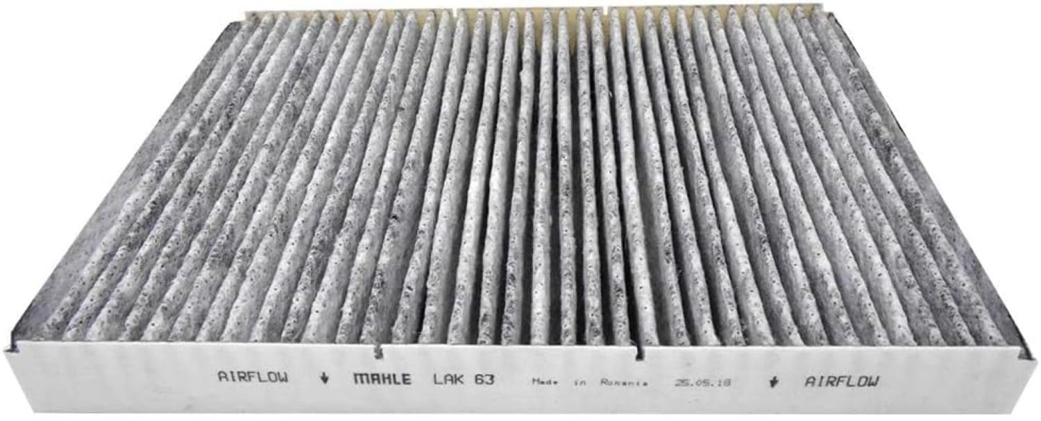 MAHLE LAK 63 Premium Cabin Air Filter for Cars, Trucks & SUVs - Clean Air & Odor Elimination - Perfect for Allergies & City Driving