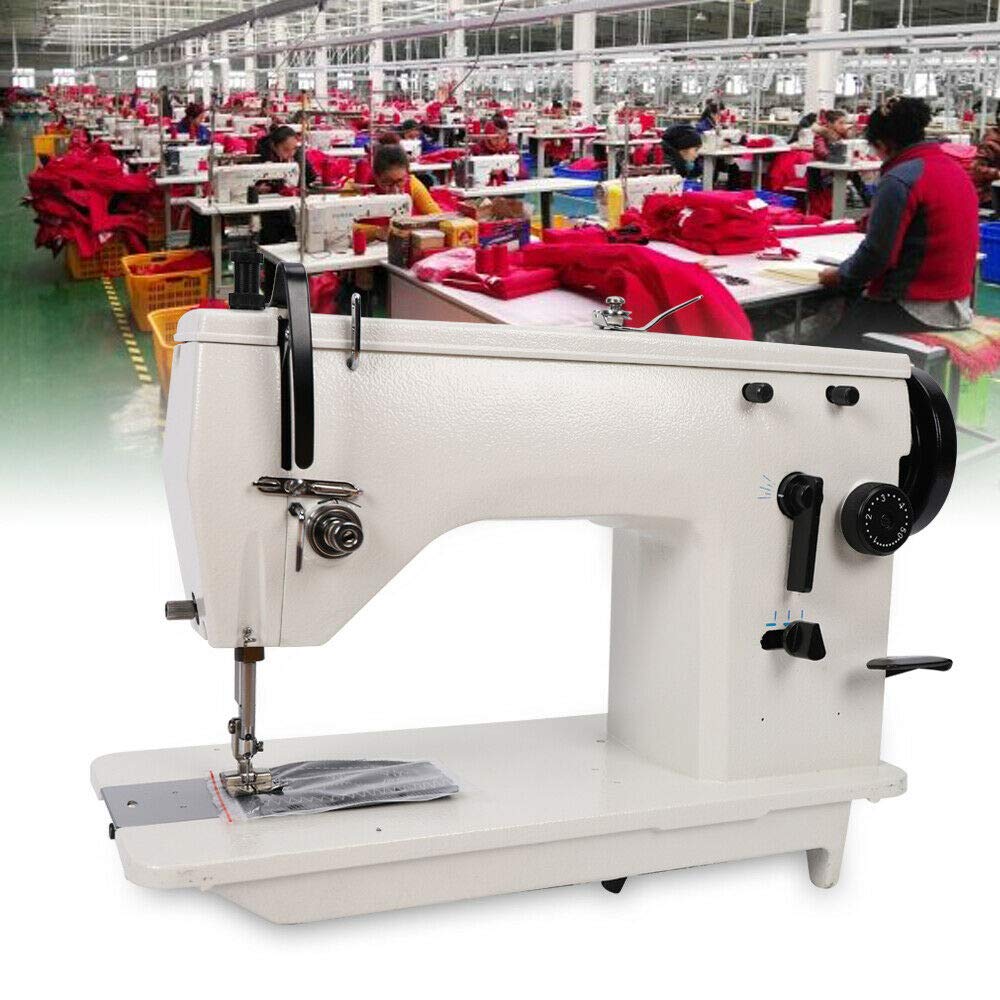 Heavy Duty Industrial Sewing Machine with Walking Foot - 2000RPM DPX5 for Upholstery, Leather & Denim | Straight & Curved Seams | Beginner-Friendly | Perfect for Home DIY, Furniture Repair & Professional Tailoring