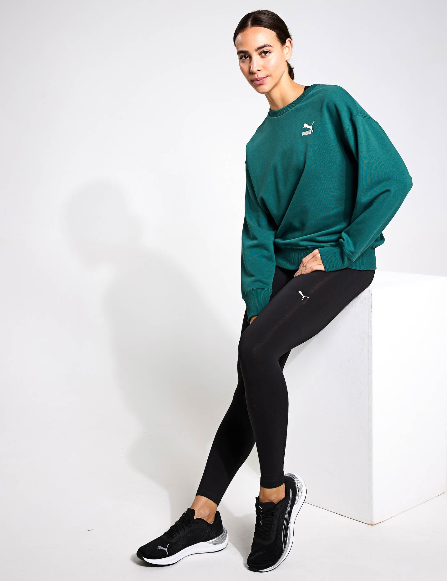 BETTER CLASSICS Relaxed Crew Neck T-Shirt - Soft Cotton Casual Tee for Men & Women | Cold Green | Perfect for Everyday Wear, Lounge & Outings