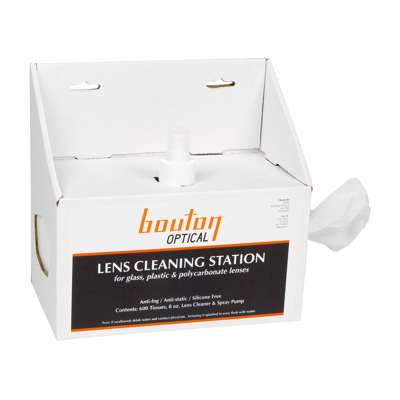 Hilco 252-LCS08 Professional Large Lens Cleaning Station for Eyeglasses, Camera Lenses & Electronics - Perfect for Opticians, Photographers & Tech Enthusiasts