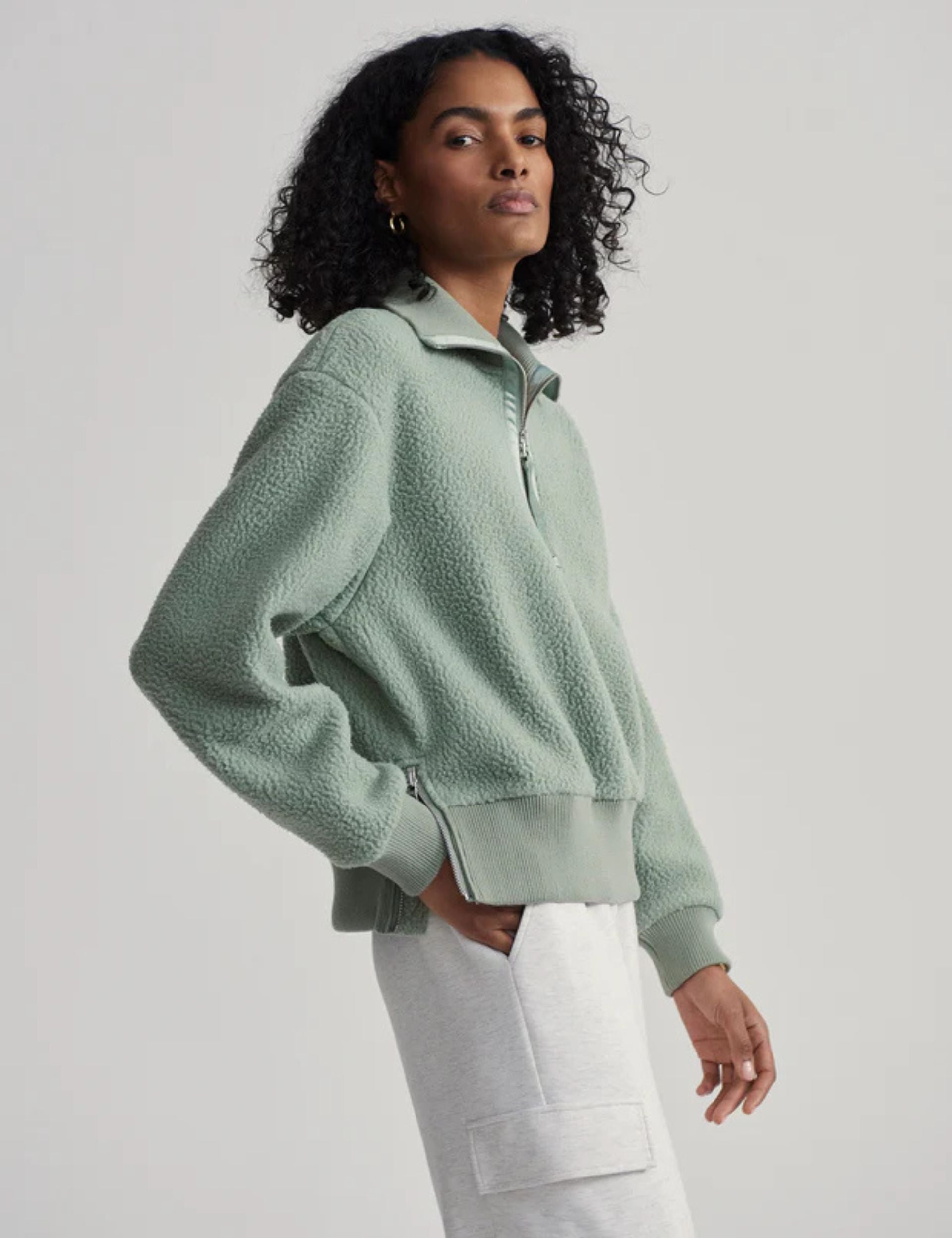 Roselle Half Zip Fleece Pullover - Soft & Warm Women's Fleece Jacket for Outdoor Activities & Casual Wear | Perfect for Hiking, Camping & Fall Layering