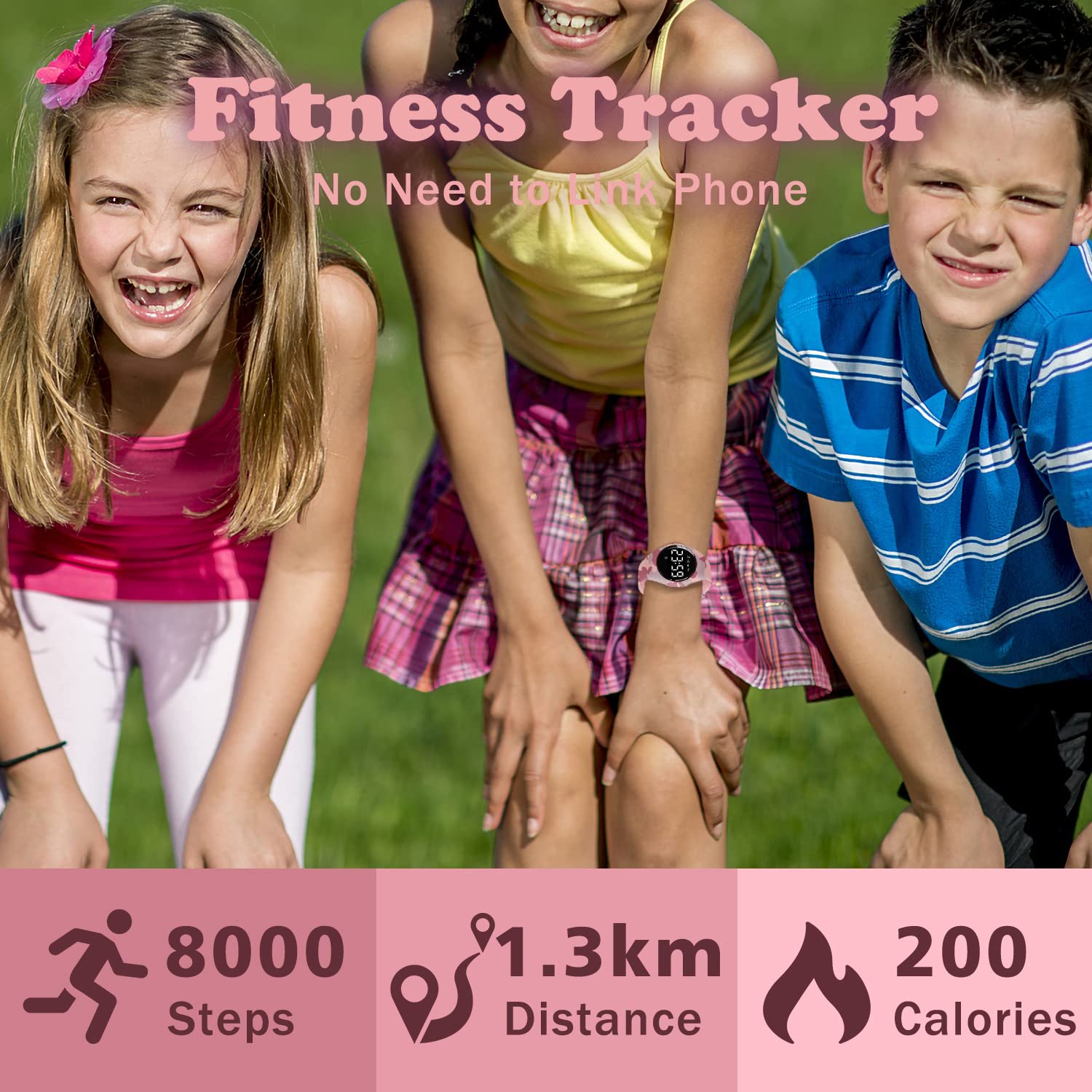 NN BEN NEVIS Kids Digital Sports Watch for Boys & Girls Ages 5-12 - Fitness Tracker with Alarm, Stopwatch, Waterproof Design - Perfect for School, Swimming & Outdoor Activities