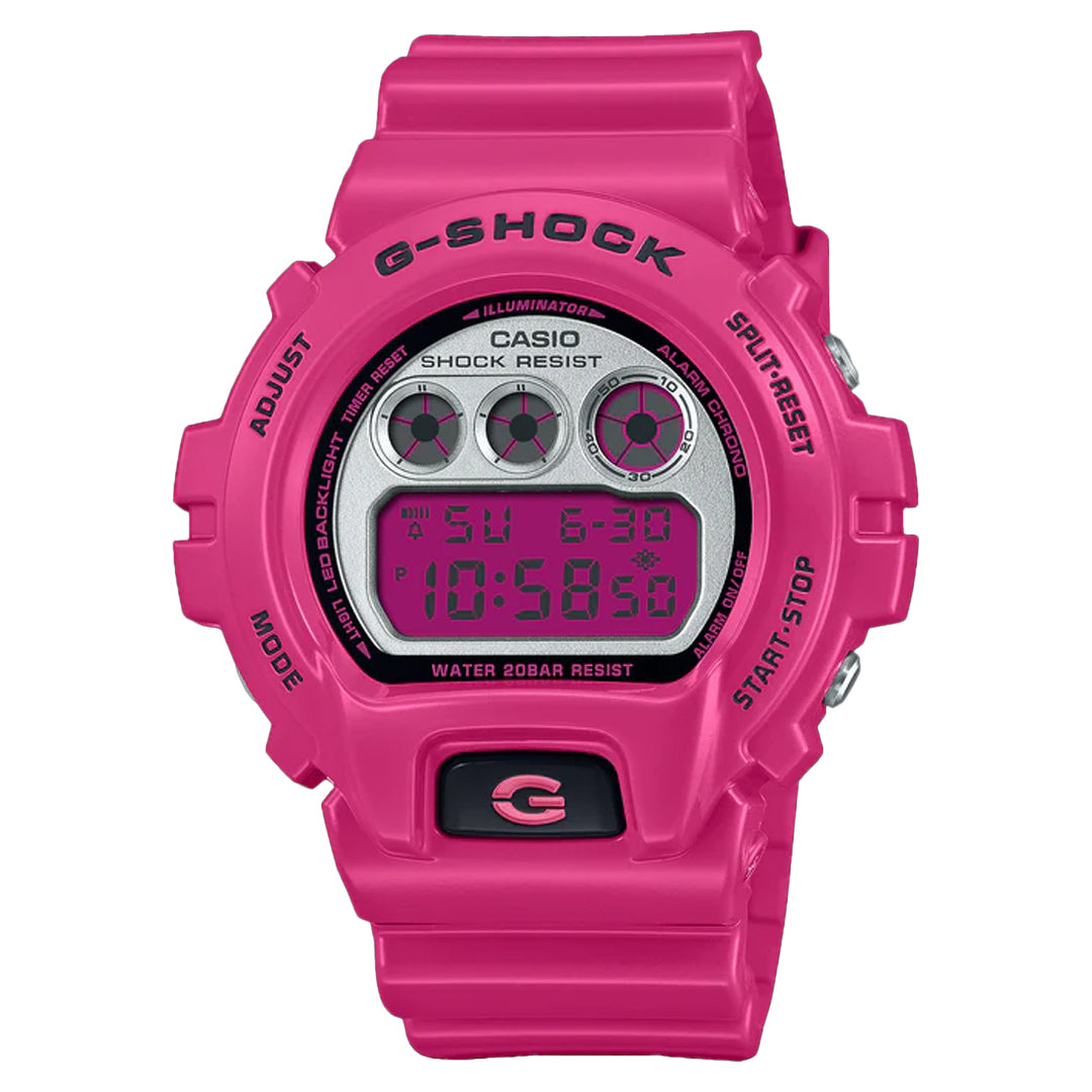 G Shock DW6900RCS 4 Digital Watch - Shock Resistant, Waterproof, LED Backlight for Men - Perfect for Outdoor Sports, Hiking, and Everyday Wear