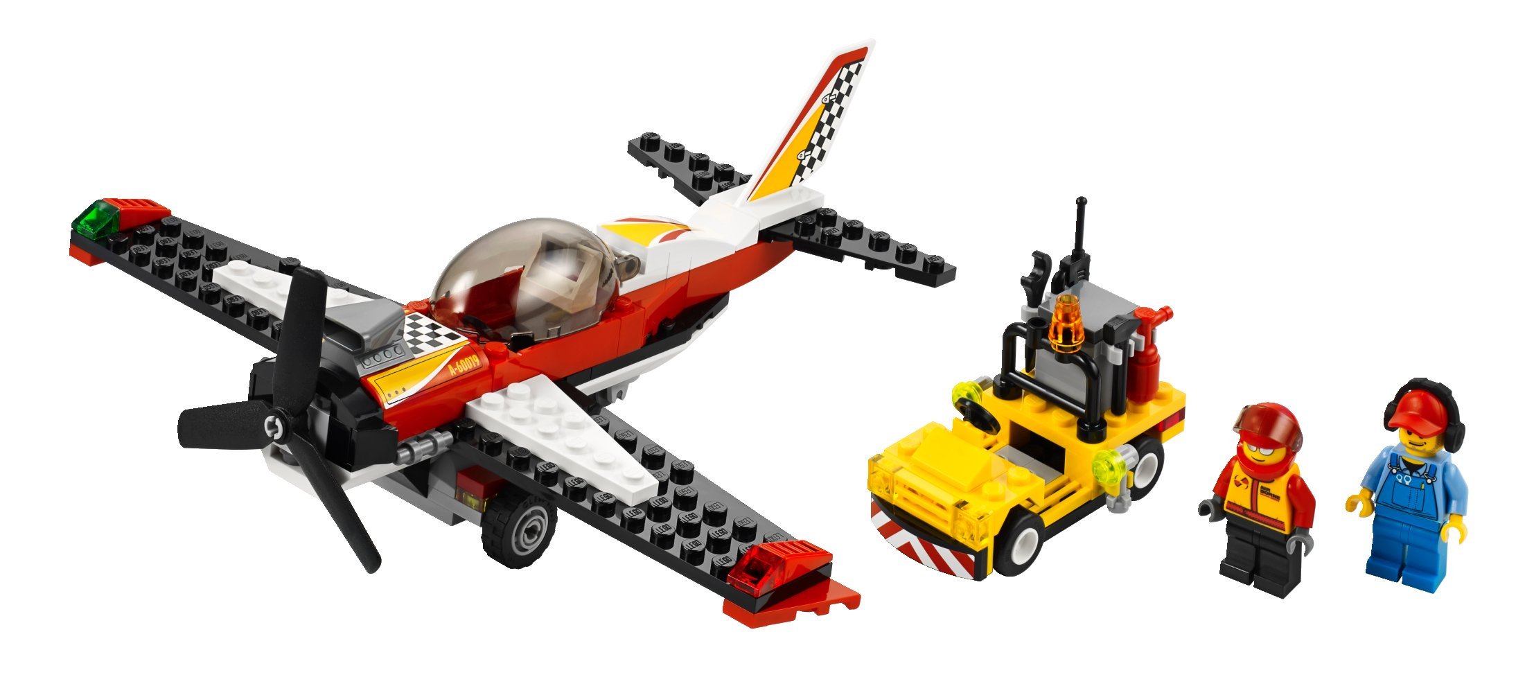 LEGO City 60019 Construction Set – Airplane Toy Building Kit for Kids – Creative Play & STEM Learning – Perfect for Birthday Gifts & Aviation Enthusiasts