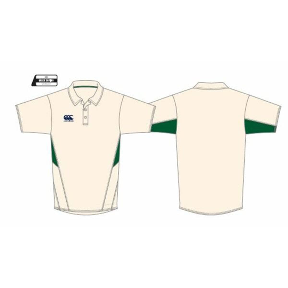 Canterbury Classic Cricket Shirt - Premium Breathable Sports Jersey for Men & Women - Perfect for Cricket Matches, Training & Casual Wear