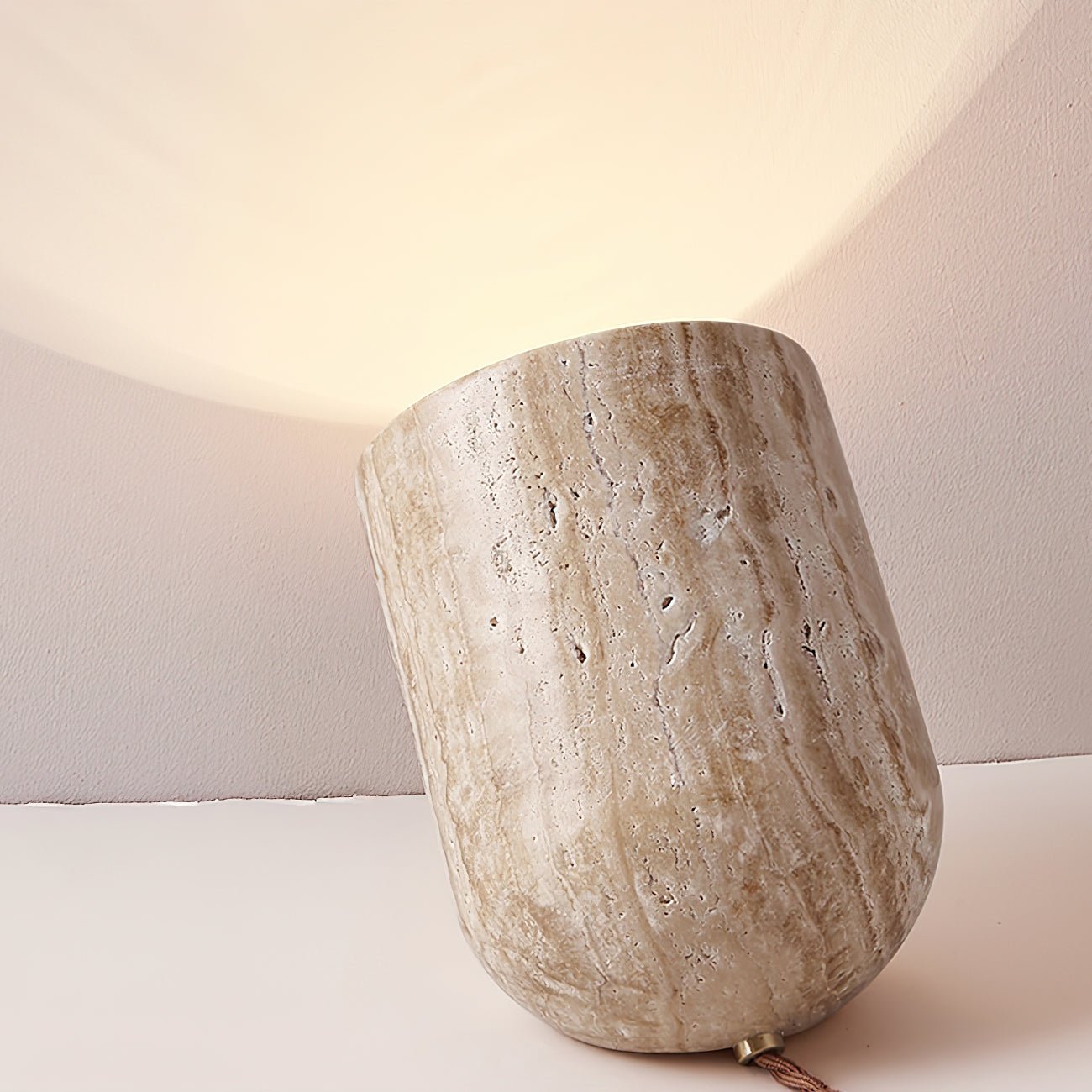 Amidori Modern LED Table Lamp - Adjustable Brightness, USB Charging Port, Night Light for Bedroom, Living Room, Office - Warm White & Cool White Light Modes
