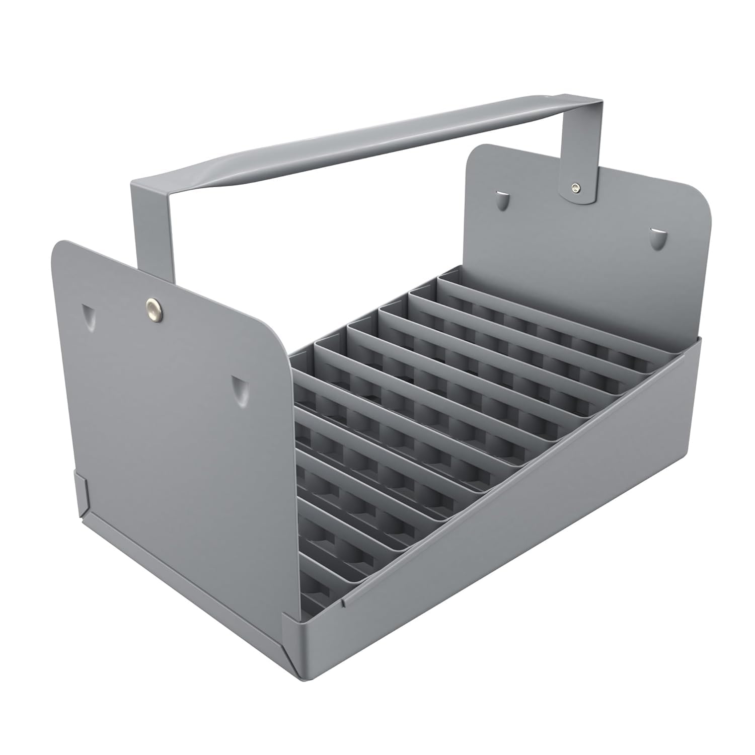 Jones-Stephens JN70-050 1/2 Inch Steel Pipe Nipple Organizer Tray - Heavy Duty Storage Solution for Plumbing, HVAC and Industrial Pipe Fittings
