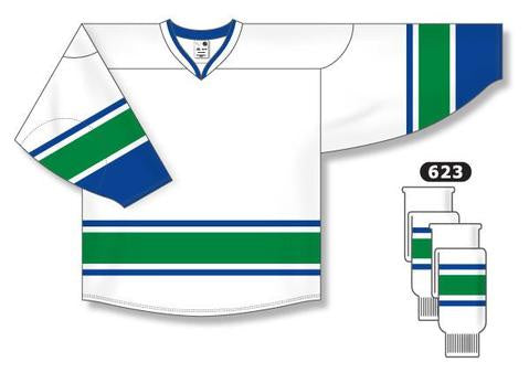 Vancouver Canucks Custom Away Hockey Jersey - Official NHL Replica Jersey for Fans - Perfect for Games, Parties & Sports Events