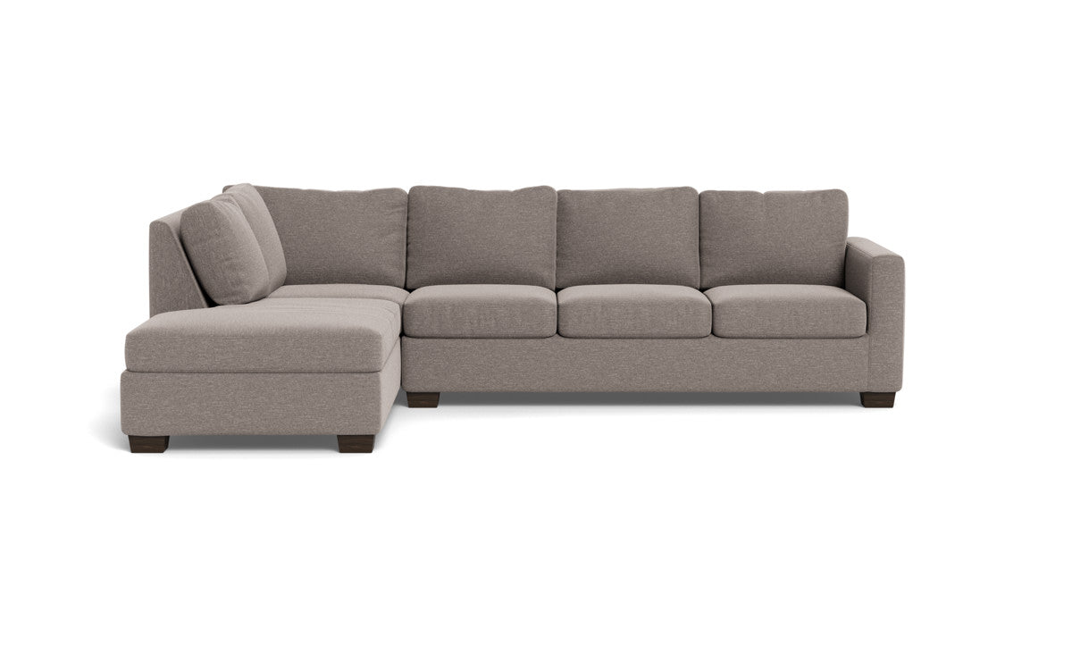 Track 121 Left Chaise Sectional Sofa - Modern L-Shaped Couch for Living Room | Perfect for Small Spaces & Family Gatherings