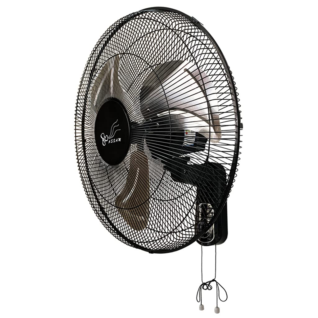 20-Inch Wall Mount Fan with 3 Blades - 3 Speed Settings, 90° Oscillation & Adjustable Tilt - Quiet Cooling for Bedroom, Office, Warehouse, Workshop, Patio & Basement - Perfect for Home, Commercial & Industrial Spaces