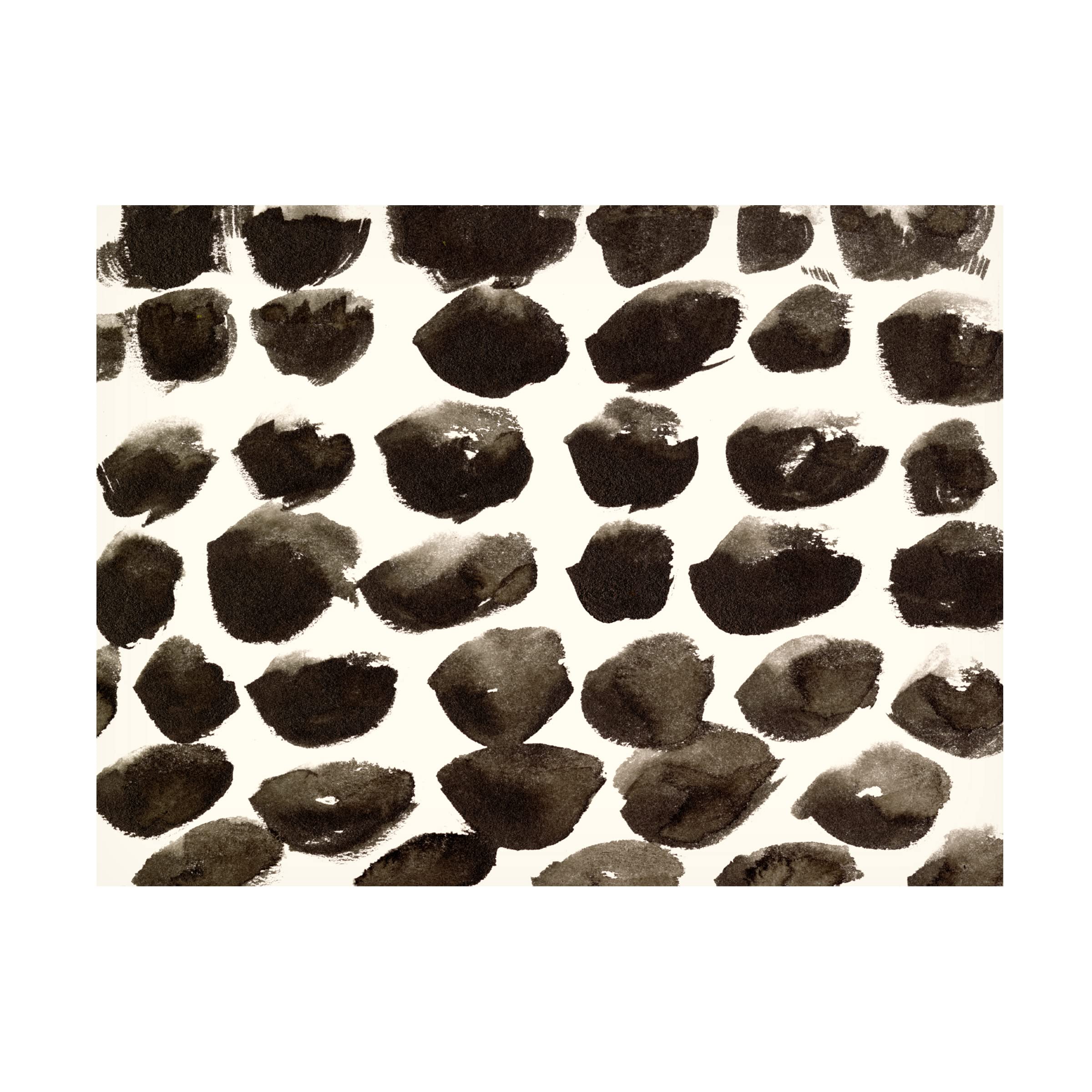 Trademark Fine Art 'Dots Imperfection I' Canvas Wall Art by Melissa Wang - Modern Abstract Painting for Living Room, Bedroom & Office Decor