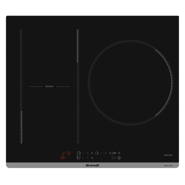 BPI163DUB 60cm 3 Zone Induction Cooktop - Fast Heating, Energy Efficient Glass Ceramic Stove for Home & Restaurant Cooking