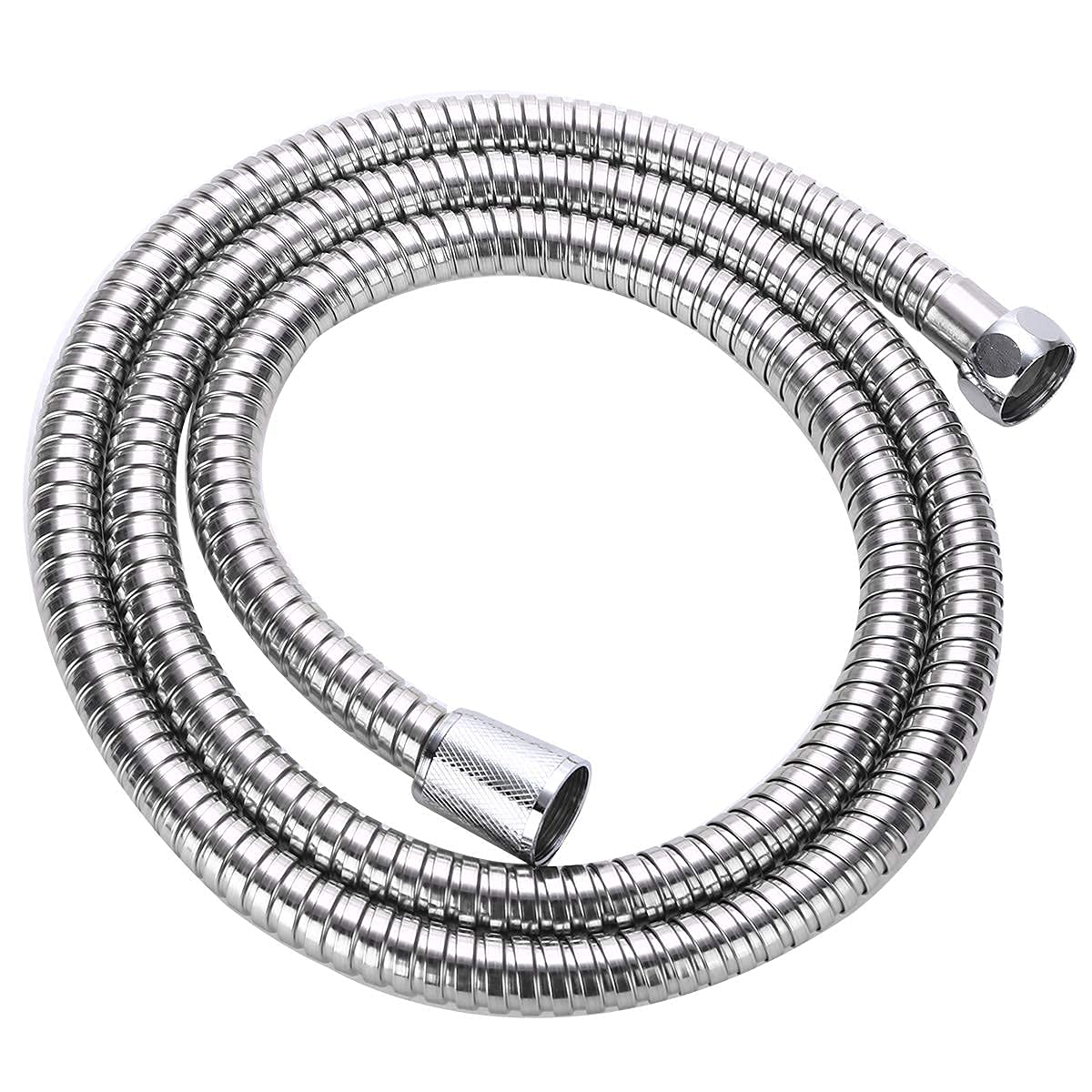 5-Mode Adjustable Chrome Large Shower Head with Hose - High Pressure Water Saving Showerhead for Bathroom, Perfect for Spa-Like Experience & Water Conservation