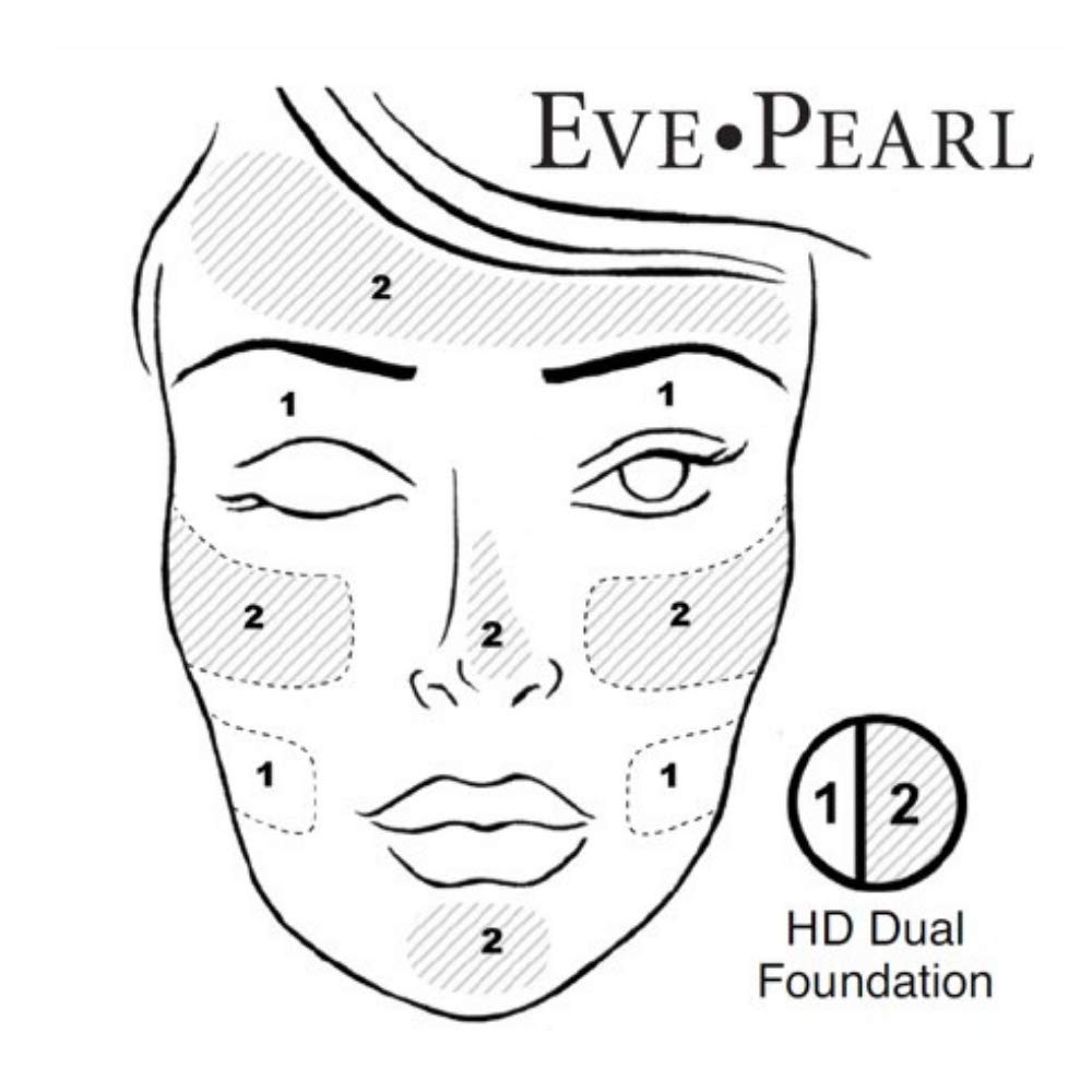 EVE PEARL 5-Piece Full Coverage Makeup Set - Foundation, Blush & Lipstick with Professional Brushes (Light) | Complete Face Makeup Kit for Flawless Skin | Perfect for Daily Use, Special Occasions & Professional Makeup Artists