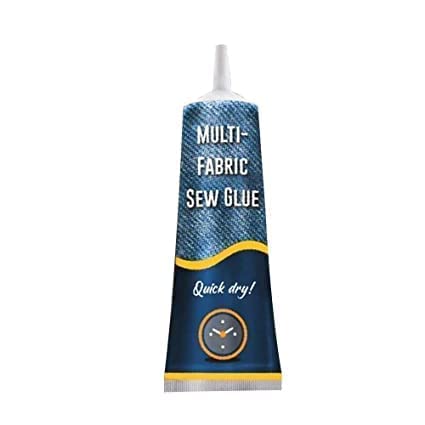 ATETO Ultra Strong Fabric Glue for Clothes Repair - Fast Bonding Adhesive for Jeans, Cotton Flannel, Denim & Leather - No Sew Liquid Stitch (1 Pack, Multicolor) - Perfect for DIY Crafts, Hemming, Patches & Quick Clothing Fixes