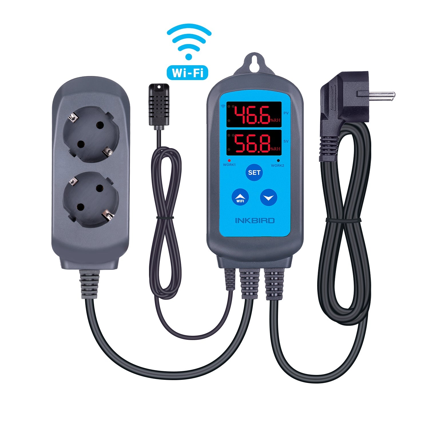 IHC 200 Series Digital Humidity Controller - Precise Climate Control for Greenhouses, Grow Tents & Home Storage Areas