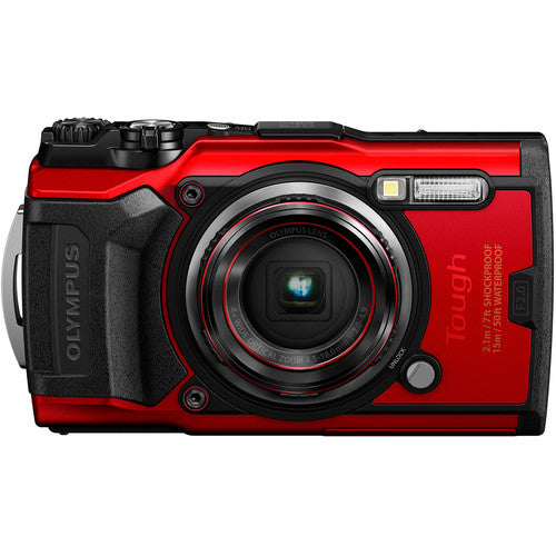 Olympus Tough TG-6 Waterproof Digital Camera - 15m Underwater, 2.1m Shockproof, 100kg Crushproof - Perfect for Scuba Diving, Snorkeling & Outdoor Adventures
