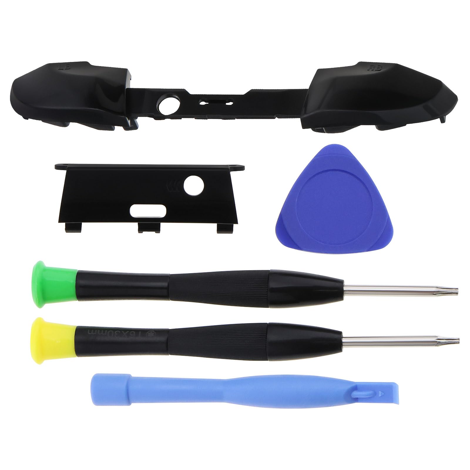 Xbox One Elite 2 Controller Replacement Button Bumper Kit - 6-Piece LB RB Repair Set with Screwdrivers & Accessories | Compatible with Xbox Elite Series 2 | Perfect for DIY Fixes & Controller Maintenance