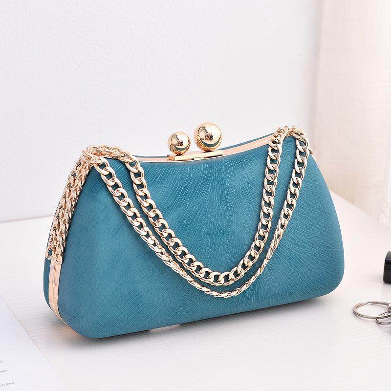Stylish PU Clutch Bag for Dinner Parties & Evening Events - Elegant Women's Fashion Handbag for Weddings, Prom & Night Out (714304098769)