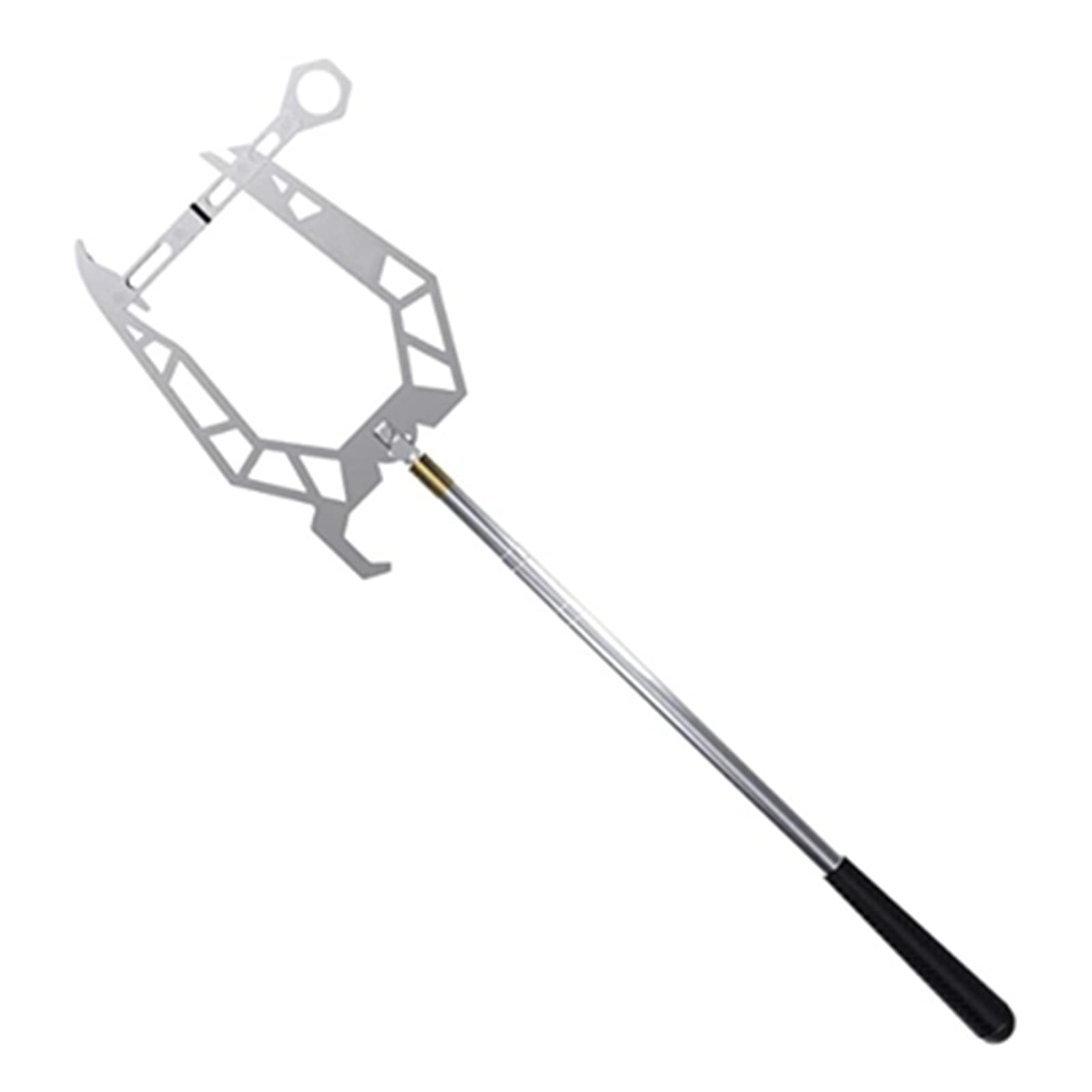 Boat Hook - Easy Long-Distance Threader with Metal Locking Ring for Docking & Gear Retrieval