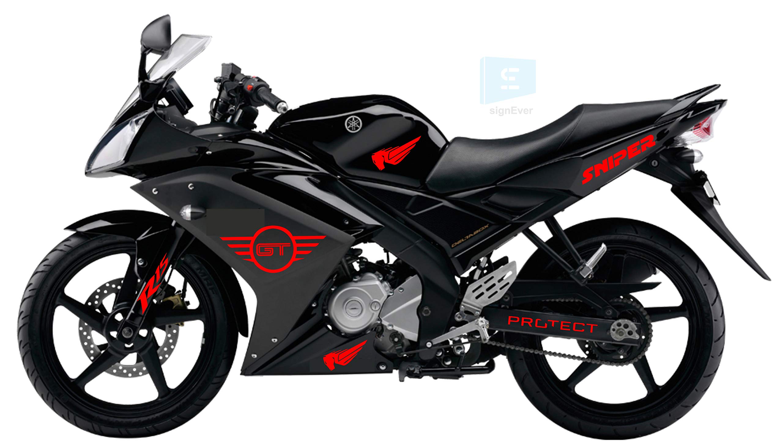 Yamaha R15 Bike Racing Stickers - Multi-Colored Decals for Motorcycles (Pack of 9) - Perfect for Bike Customization, Racing Events & Personalization