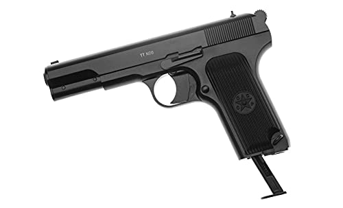 Gletcher TT NBB .177 CO2 BB Air Pistol (Tokarev) - Realistic Airgun for Target Shooting & Training | Outdoor & Indoor Use