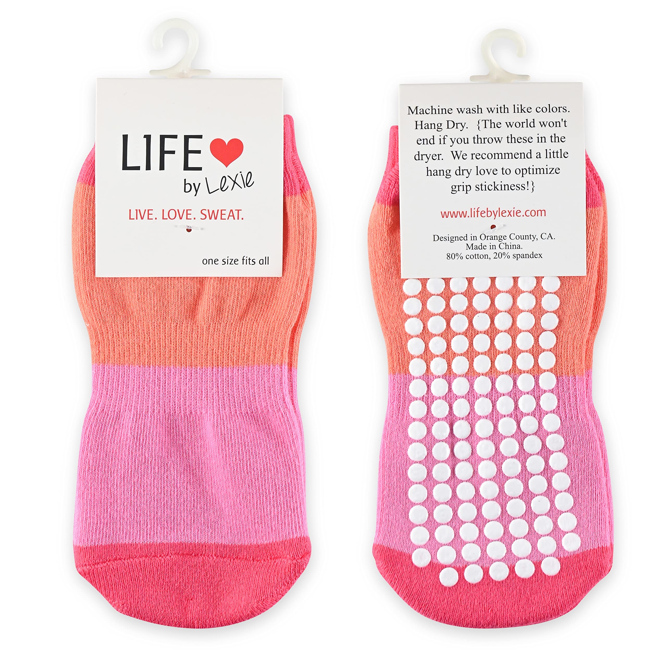 Non-Slip Grip Socks for Women - Perfect for Barre, Pilates, Lagree, Yoga & Dance - Anti-Slip Workout Socks for Studio Fitness and Home Exercise