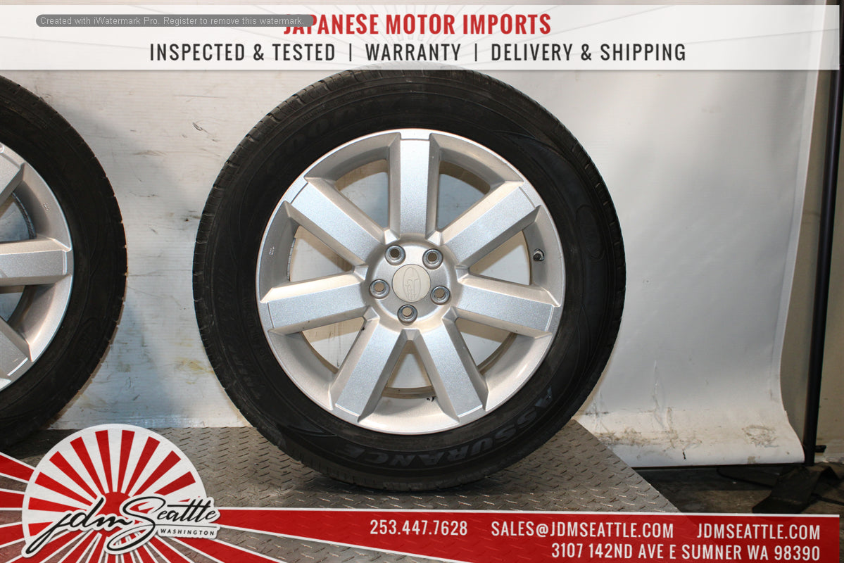 Original SUBARU OUTBACK 17X7 OEM Wheel Set - 4 Rims & Tires Included | Perfect for Replacement, Off-Road Adventures & Winter Driving