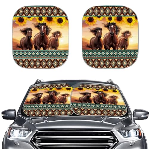 0 Sunflower Western Horse