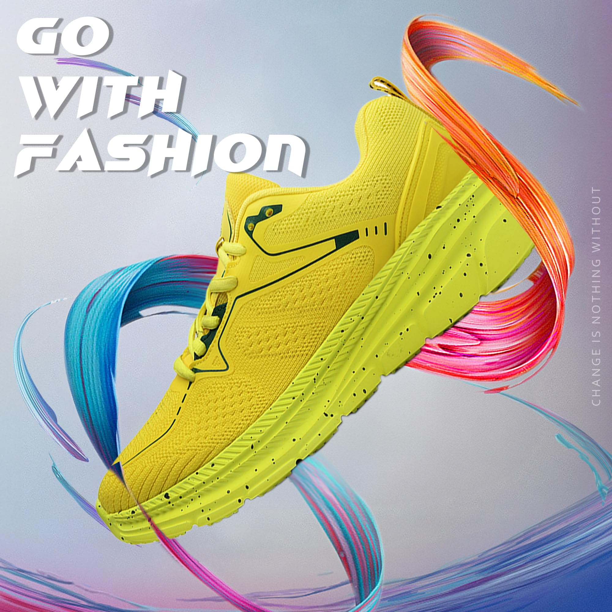 **Lightweight Breathable Running Shoes for Women & Men – Non-Slip Comfortable Sneakers for Road Running, Jogging & Gym Workouts**