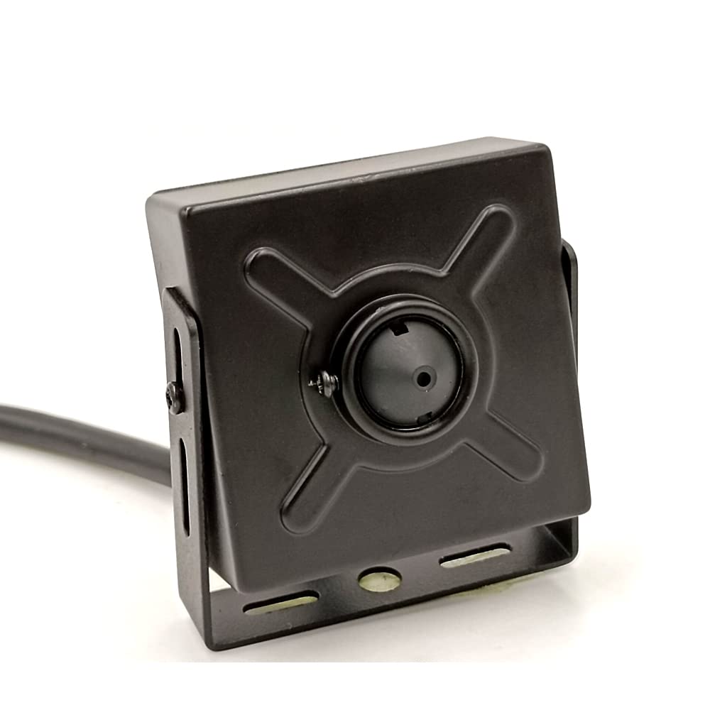 4MP Mini POE IP Pinhole Security Camera - HD Indoor CCTV with 3.7mm Lens, H.265/H.264, P2P Remote Viewing | Perfect for Home, Office & Retail Surveillance
