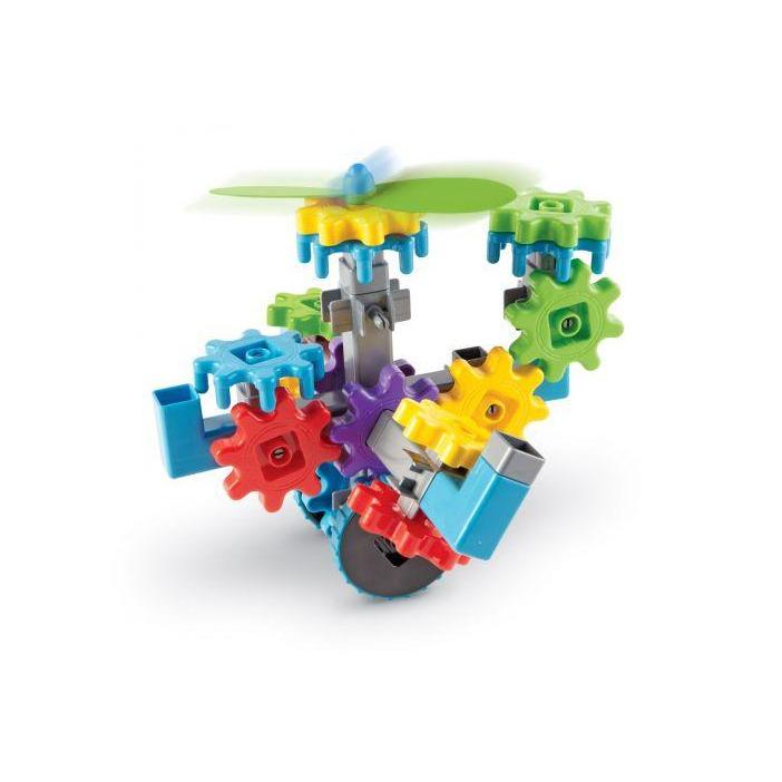 Gears! Gears! Gears!® FlightGears™ Building Set - STEM Educational Toys for Kids Ages 3+ - Creative Construction Playset for Airplane & Vehicle Building - Perfect for Classroom Learning & Home Playtime