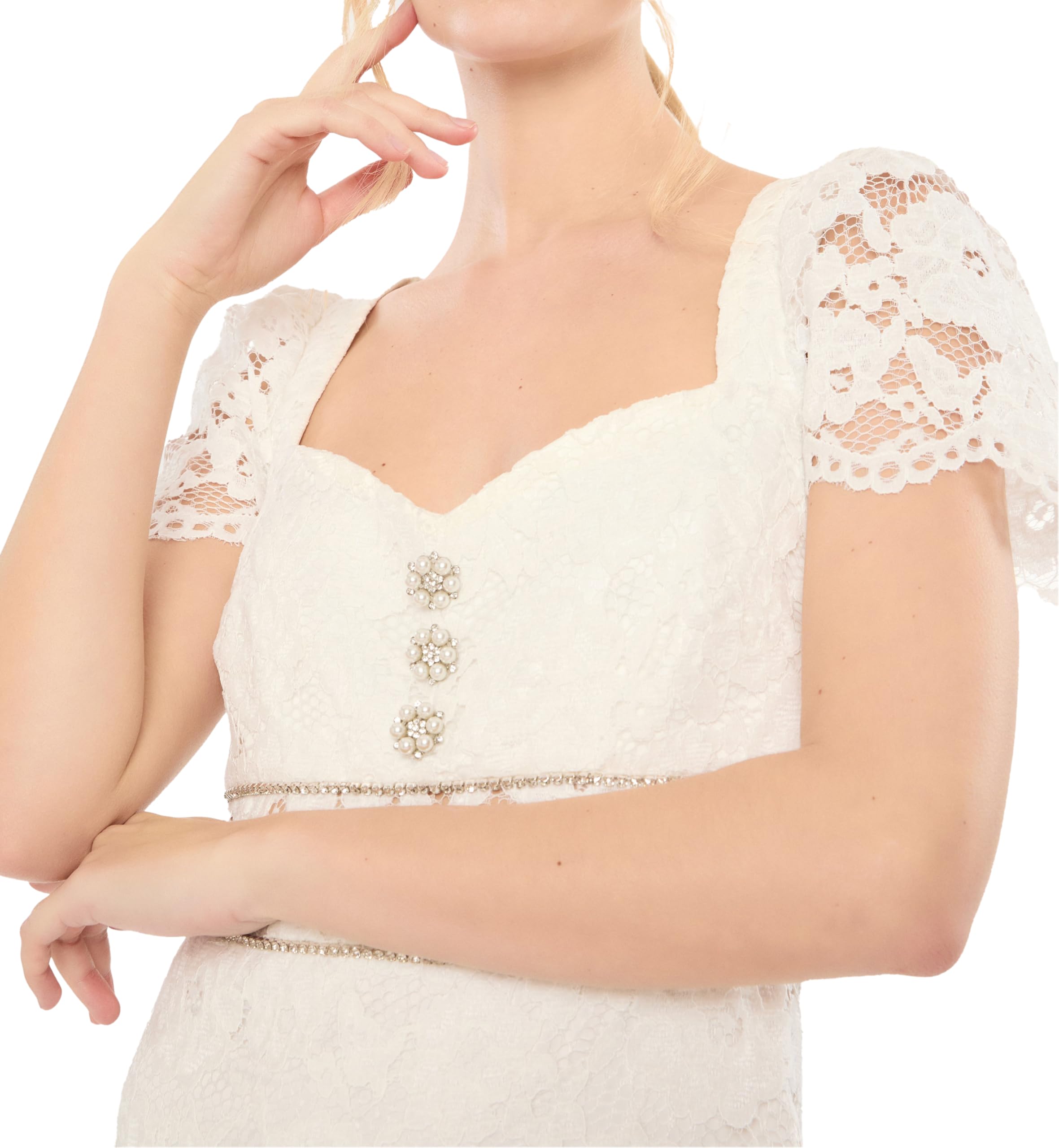 LIKELY Women's Stirling Dress - Elegant Flowy Midi Dress for Casual & Office Wear | Perfect for Summer, Parties & Special Occasions