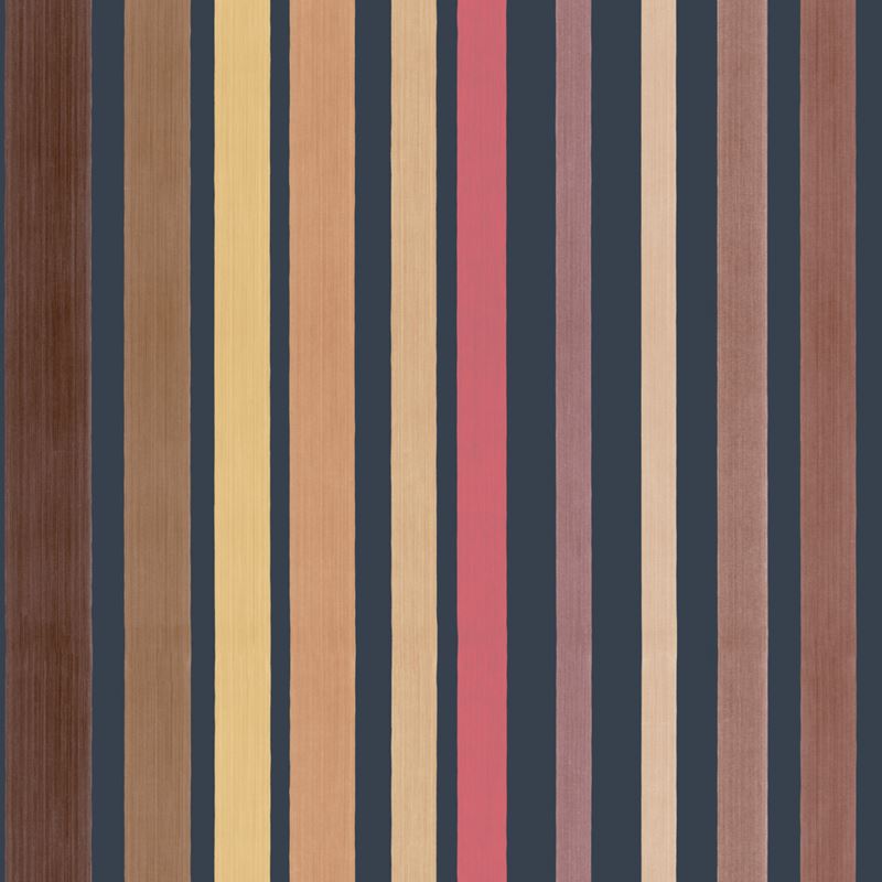 Cole and Son Carousel Stripe Wallpaper in Pink (110/9044) - Perfect for Nursery, Bedroom, and Living Room Decor