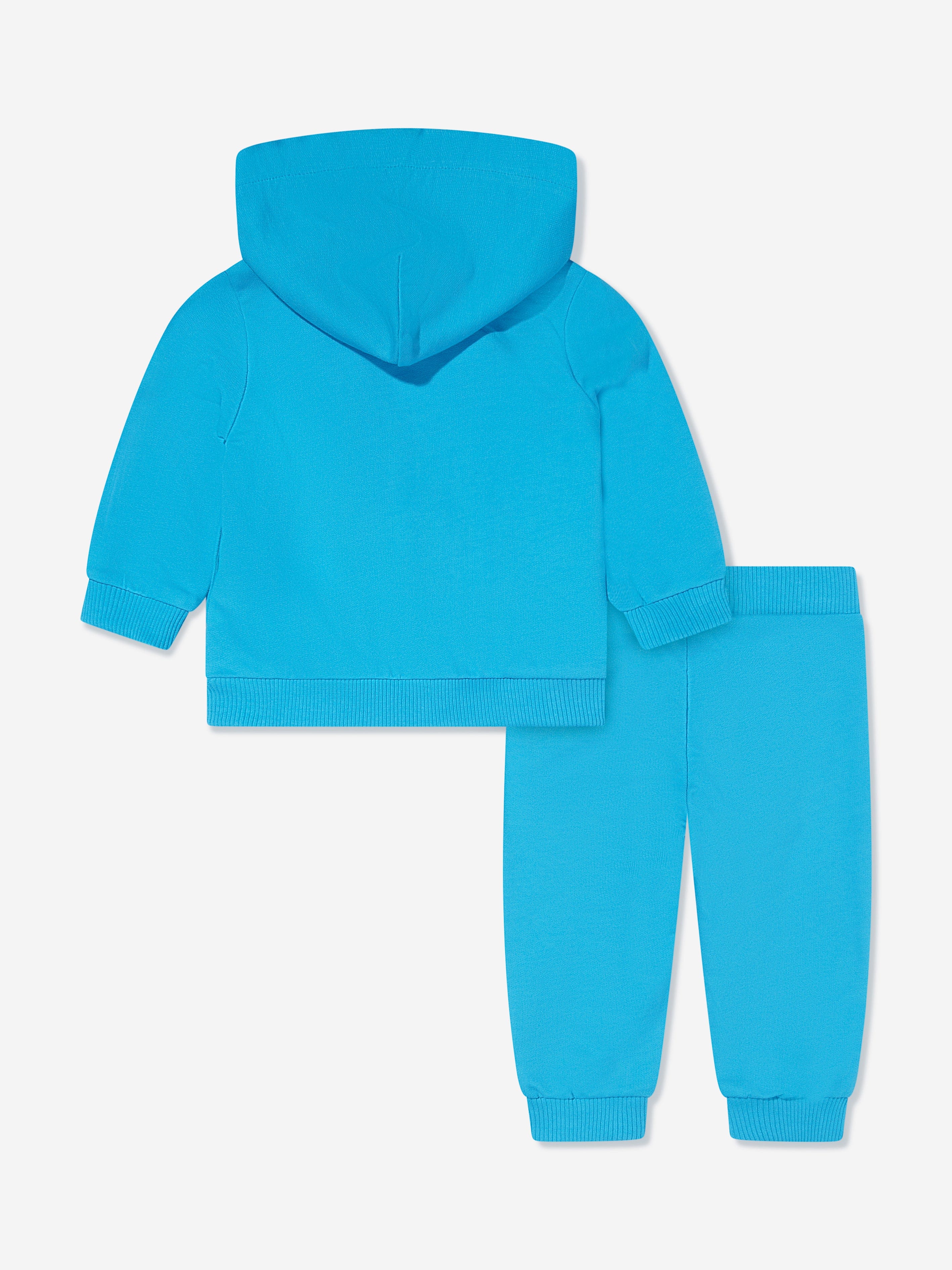 Soft Blue Baby Teddy Bear Tracksuit - Cozy Outfit for Newborns & Infants | Perfect for Playtime, Photo Shoots & Special Occasions