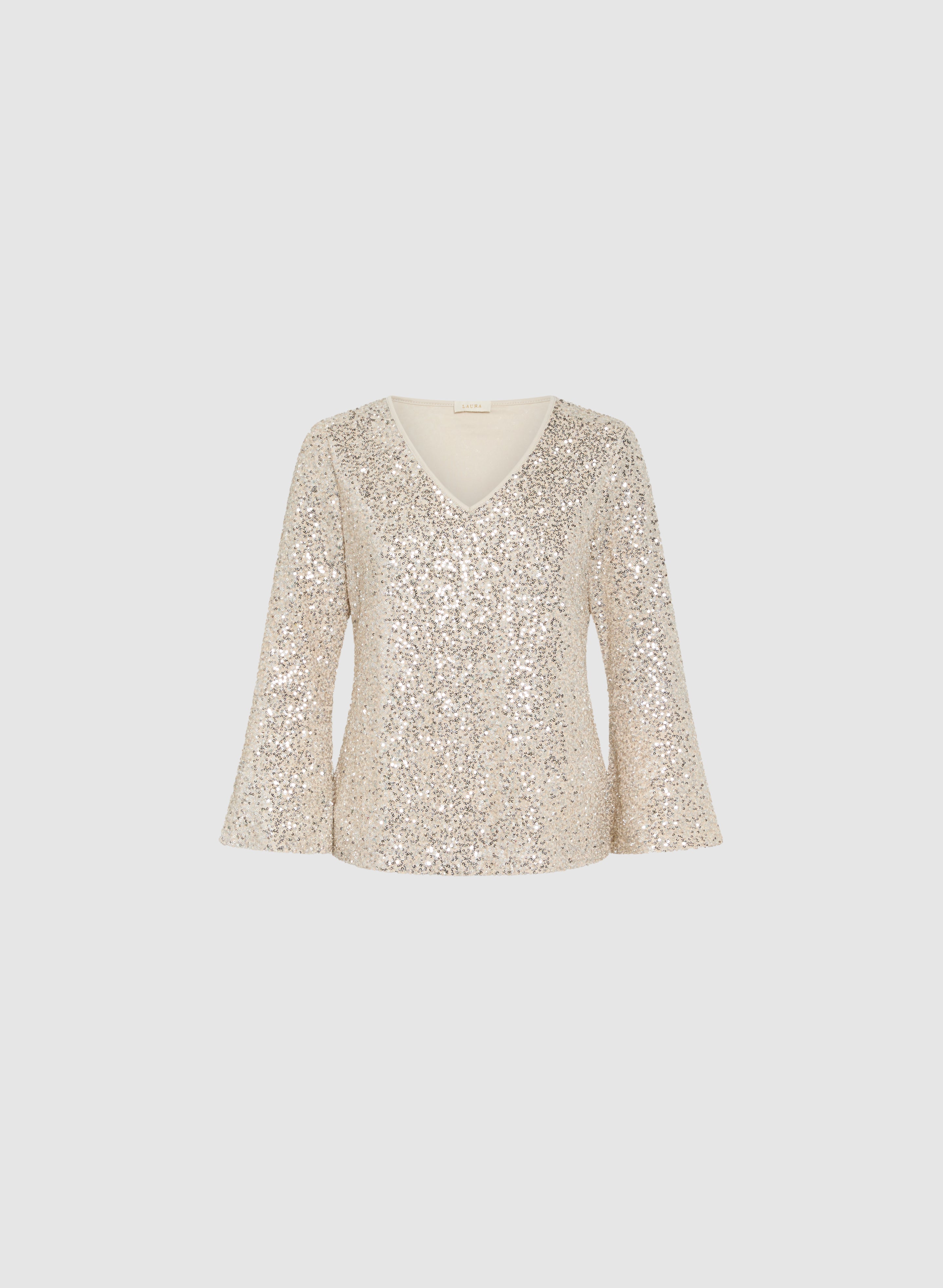 Sparkly Sequin Party Top for Women - Elegant Glittery Blouse for Night Out, Club Wear, and Special Occasions