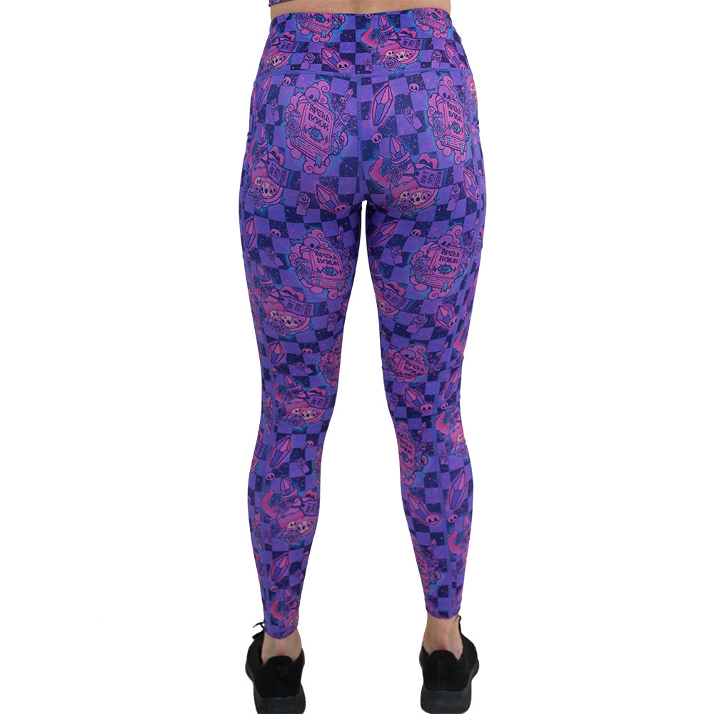 Spellbound High Waist Yoga Leggings for Women - Stretchy, Comfortable & Breathable Workout Pants - Perfect for Yoga, Gym, Running & Lounge Wear