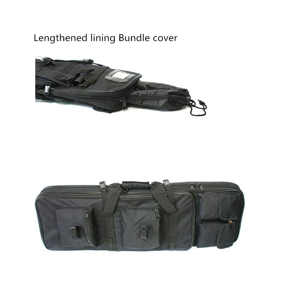 HWZ Tactical Gun Bag for Hunting & Outdoor Shooting - Heavy Duty Padded Rifle Case with Adjustable Straps | Perfect for Range, Travel & Storage