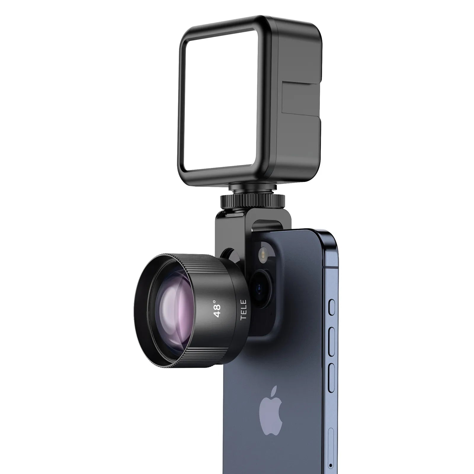 Ulanzi 4-in-1 Phone Camera Lens Kit for iPhone, Samsung & Android - Wide Angle, Macro, Fisheye & Telephoto Lenses - Perfect for Travel, Vlogging & Photography Enthusiasts