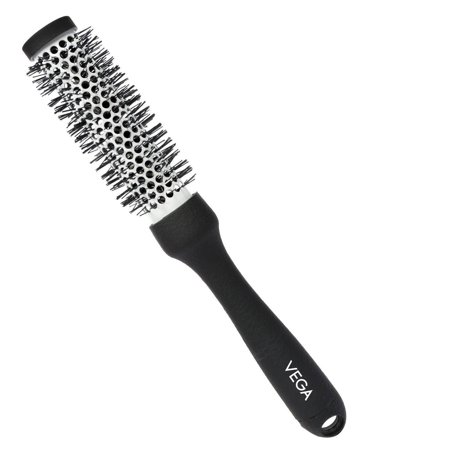 Vega Hot Curl Brush for Hair Styling & Volumizing - Professional Hair Dryer Brush for Smooth, Healthy Hair - Small Size (H2-PRS) - Perfect for Home Salon Styling & Daily Hair Care