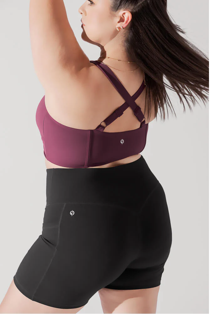 Daphne Corset Crop Top for Women - Sexy Bustier Lace-Up Bustier Shirt in Plum Purple | Perfect for Date Night, Club Outfits & Boudoir Photography
