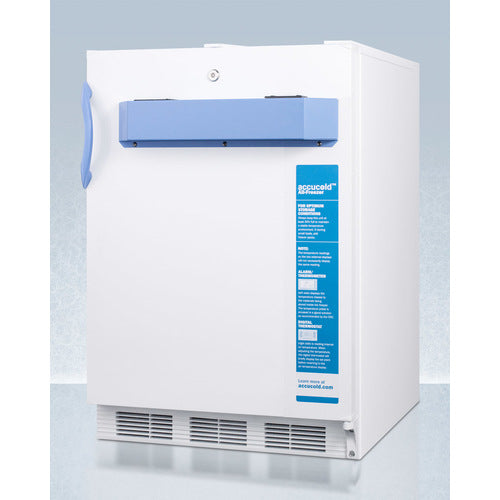 Accucold 24 Inch ADA Compliant Built-In All Freezer - Commercial & Medical Use, Perfect for Restaurants, Labs & ADA Compliant Spaces