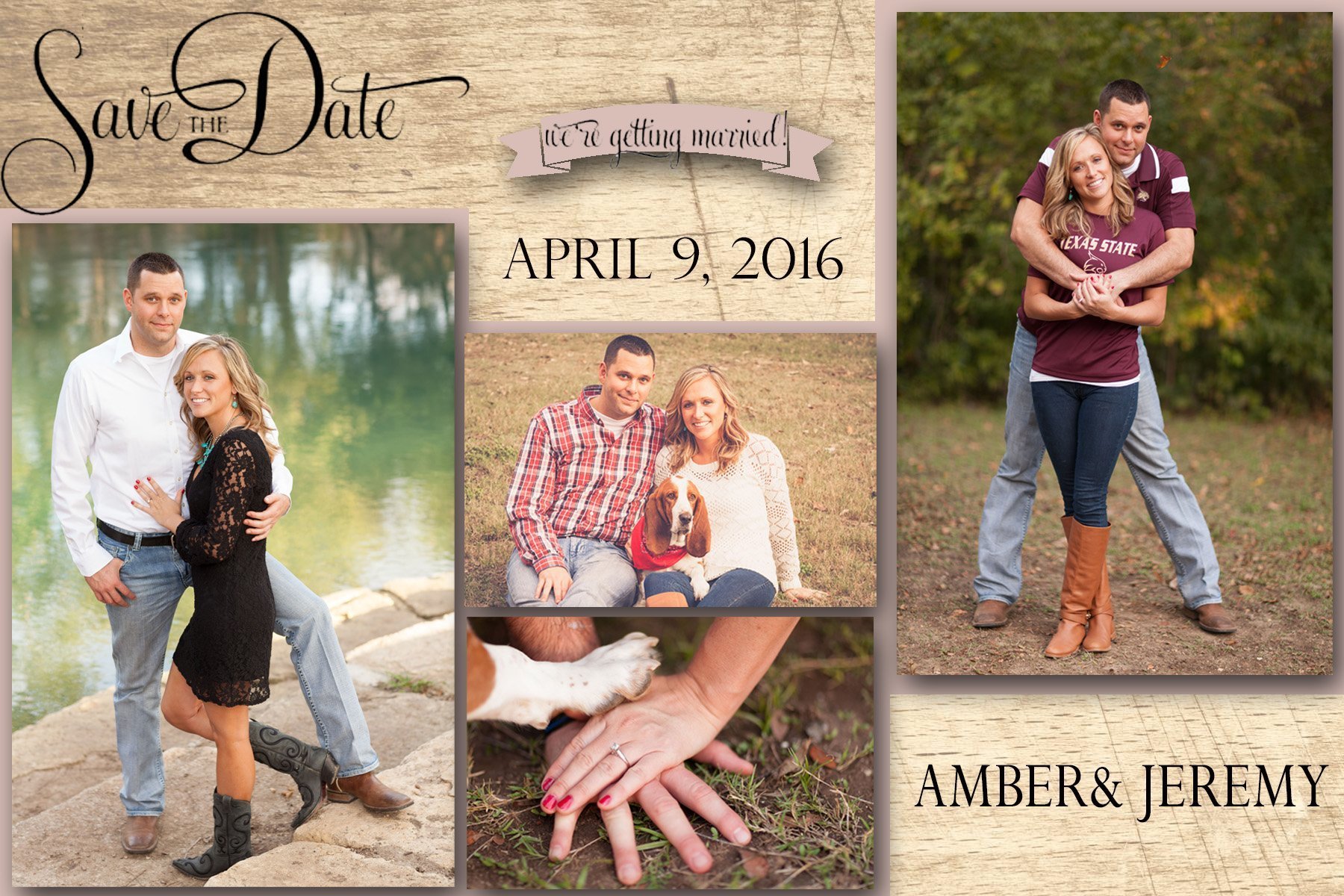 Custom Save the Date Magnets for Weddings - Elegant Wedding Invitation Magnets - Free Shipping - Perfect for Save the Date Cards, Bridal Showers & Anniversary Announcements