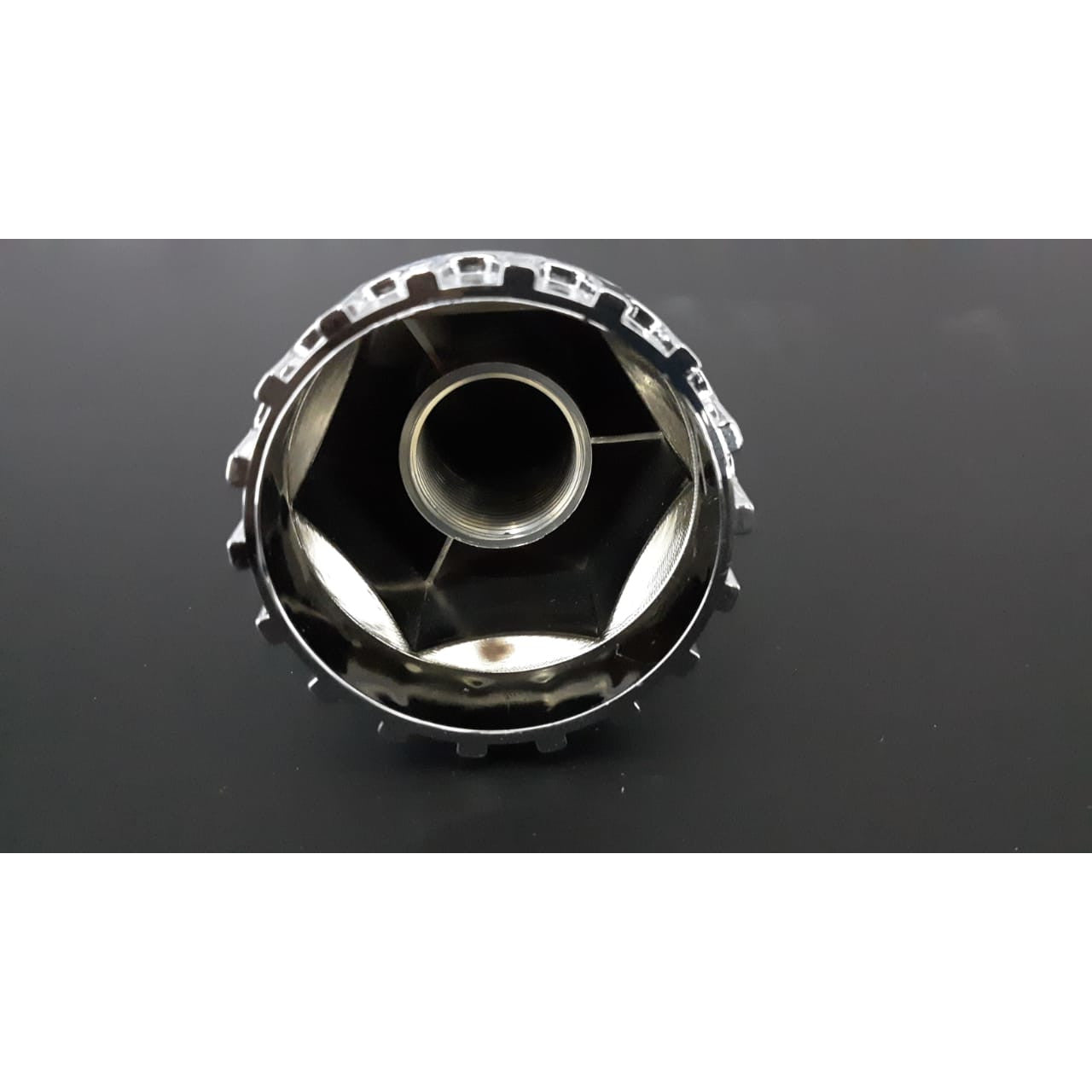 Fortpro 33mm Chrome Thread On Nut Covers with Flange - 10 Pack (F247617) | Wheel Accessories for Trucks & Cars, Rust Protection
