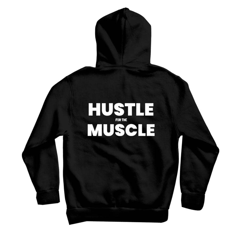 Hustle Muscle Workout Shirts & Hoodies for Men - Gym, Running & Fitness Training Apparel - Perfect for Workouts, Jogging & Active Lifestyle