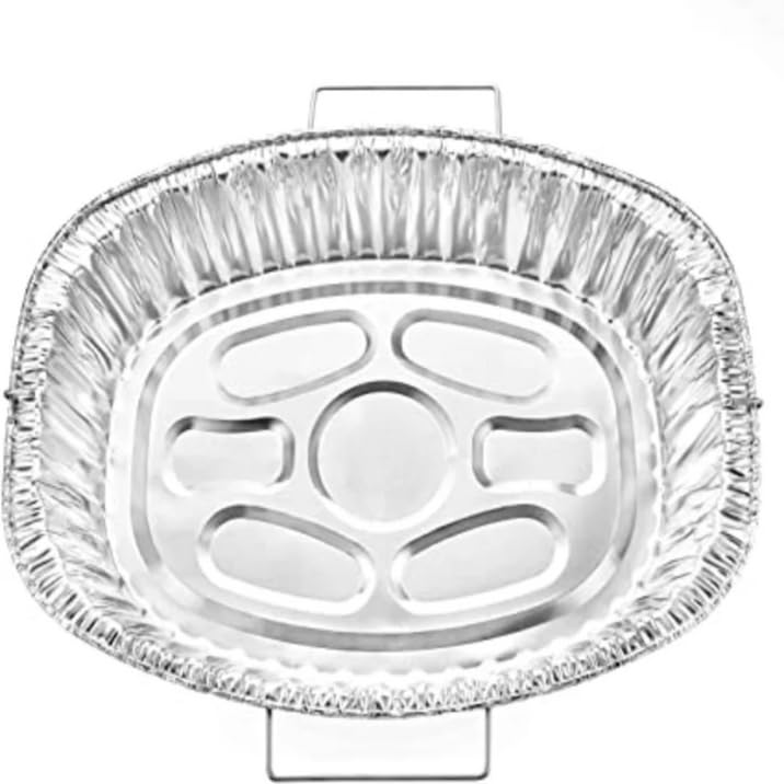 Nicole Fantini Heavy Duty Disposable Aluminum Foil Roasting Pan 18.25