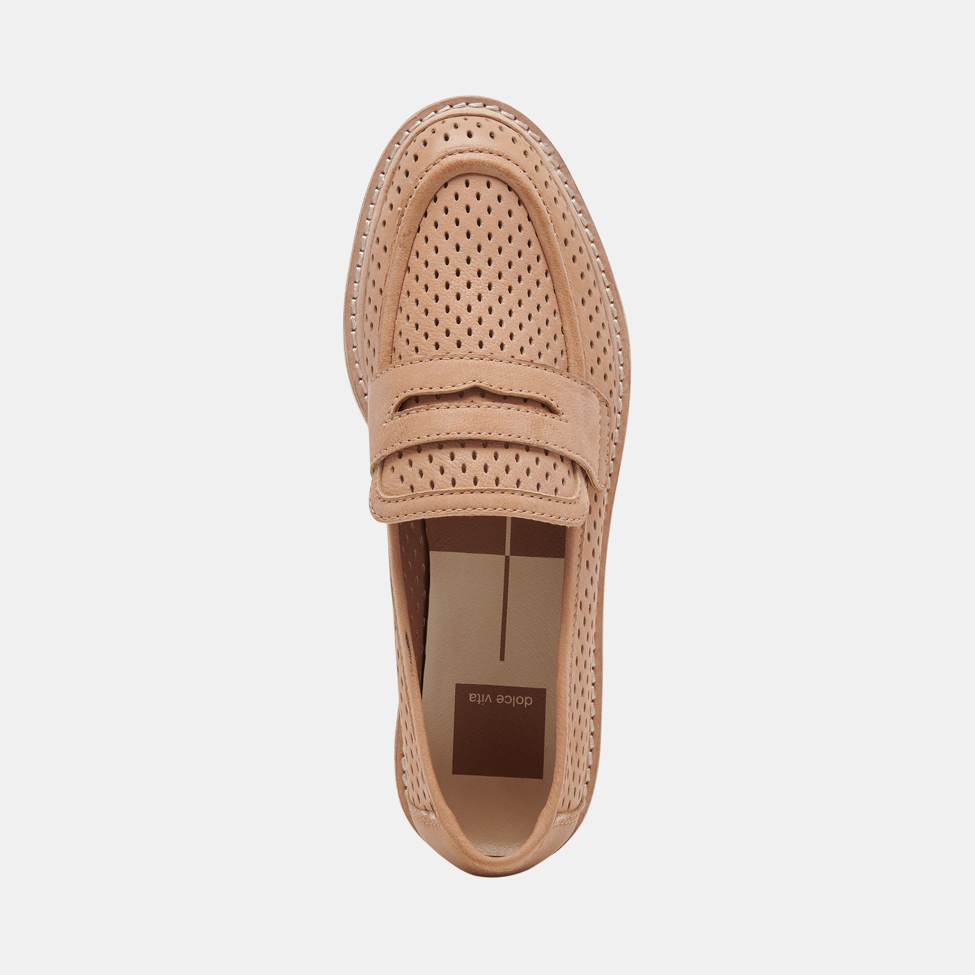 MALILA Women's Loafers in Toffee Nubuck Leather - Comfortable Slip-On Shoes for Casual Wear, Office & Travel | re:vita Collection