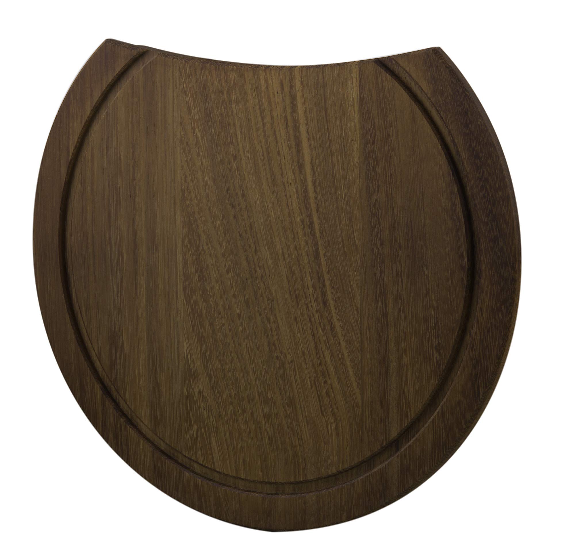ALFI AB35WCB Round Wood Cutting Board - Premium Bamboo Chopping Block for Kitchen, Butcher, Meat, Vegetables - Perfect for Home, Restaurant & BBQ Use